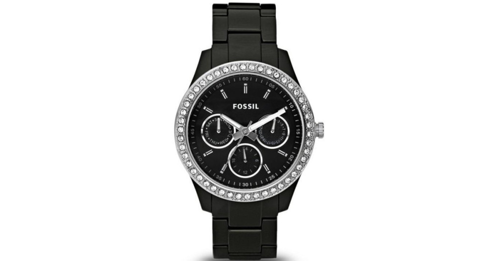 Watch band Fossil ES2157 Plastic 18mm